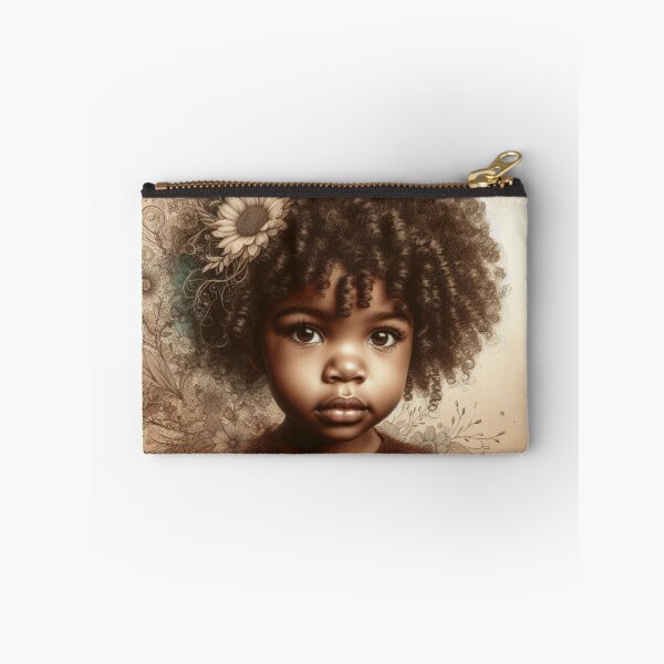 Item preview, African Baby Girl With Curly Hair  designed and sold by PrintAfricanArt.