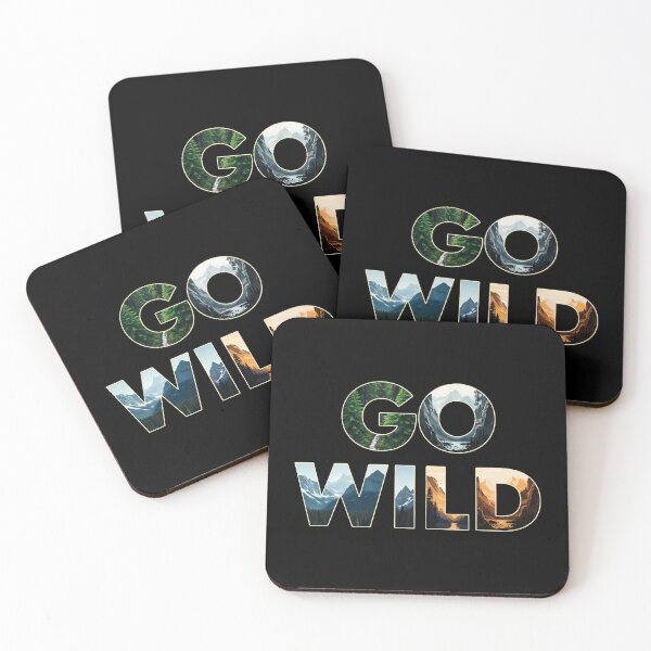 Item preview, Go Wild, Nature Lover, Canyon, Forest, Mountain, Landscapes, Adventure Design designed and sold by QuirkySpark.