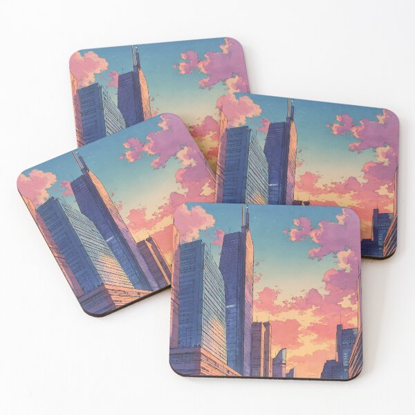 Item preview, Vibrant Anime Skyline designed and sold by bapupa.