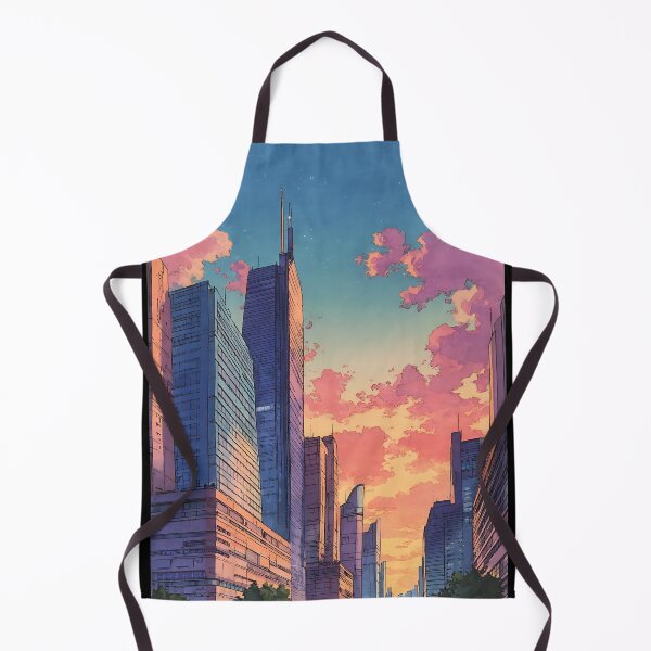 Item preview, Vibrant Anime Skyline designed and sold by bapupa.