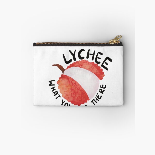 Item preview, Lychee What You Did There - Punny lychee illustration designed and sold by JosieMakesStuff.