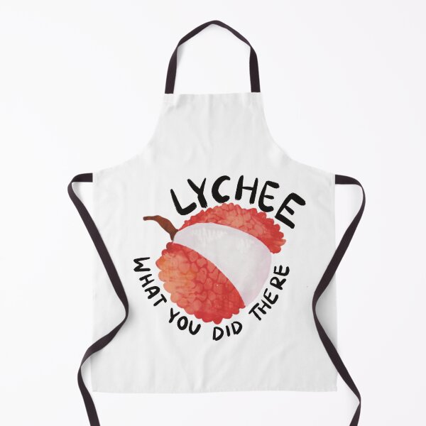 Item preview, Lychee What You Did There - Punny lychee illustration designed and sold by JosieMakesStuff.