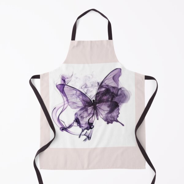 Item preview, beautiful purple smoke butterfly design designed and sold by NivyasArtistry.