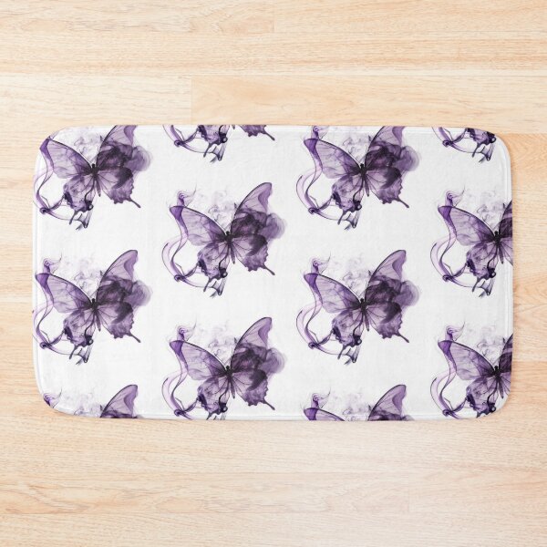 Item preview, beautiful purple smoke butterfly design designed and sold by NivyasArtistry.