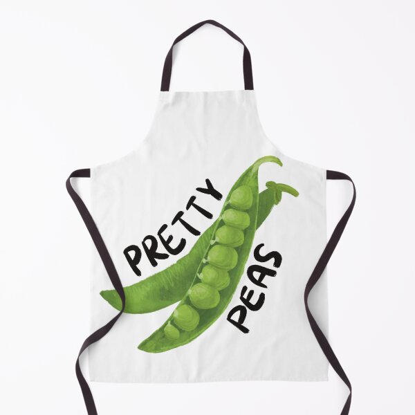 Item preview, Pretty Peas - Punny pea illustration designed and sold by JosieMakesStuff.