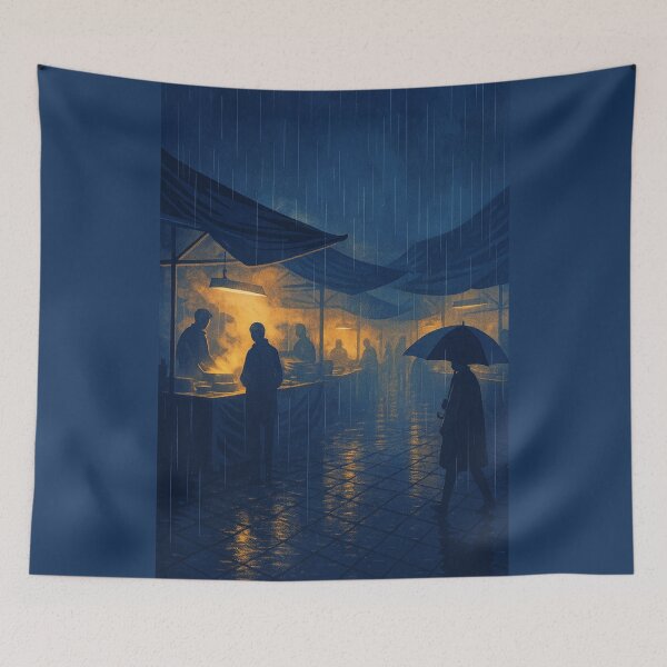 Item preview, Rainy City Dreams – Atmospheric Urban Rain Scenes designed and sold by holaitssher.