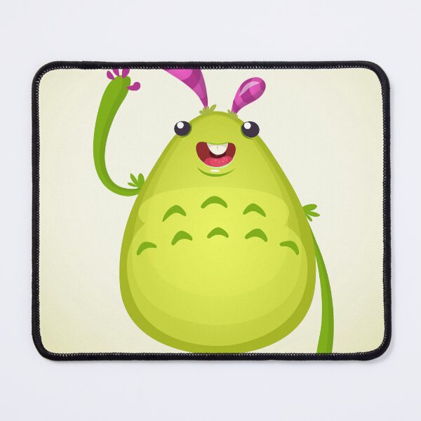 Item preview, Playful CartooFriendly Lime Green Cartoon Monster – Cute Kids Character Designn Monkey – Fun Relaxed Pose Illustration designed and sold by TeesHearts100.