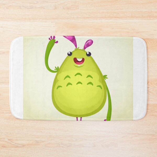 Item preview, Playful CartooFriendly Lime Green Cartoon Monster – Cute Kids Character Designn Monkey – Fun Relaxed Pose Illustration designed and sold by TeesHearts100.