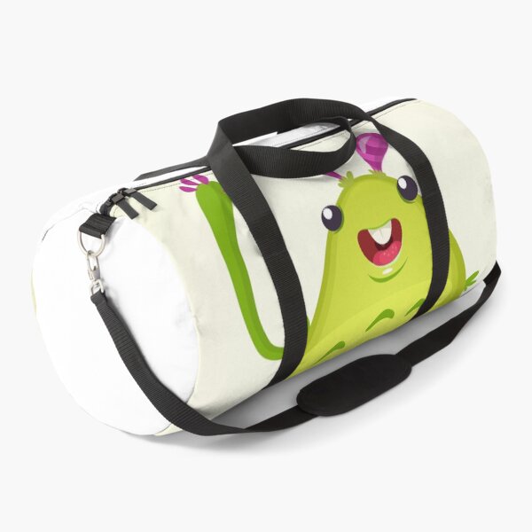 Item preview, Playful CartooFriendly Lime Green Cartoon Monster – Cute Kids Character Designn Monkey – Fun Relaxed Pose Illustration designed and sold by TeesHearts100.