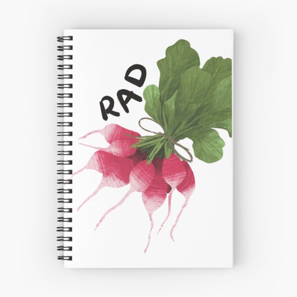 Artikelvorschau, Rad - Lustige Radieschen-Illustration entworfen und verkauft von JosieMakesStuff.