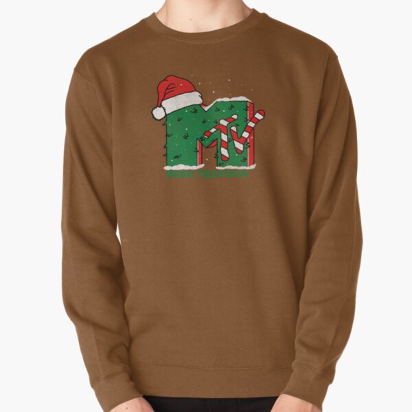 Item preview, MTV Christmas Vintage Santa Claus & Christmas Tree Logo designed and sold by FifthSun.