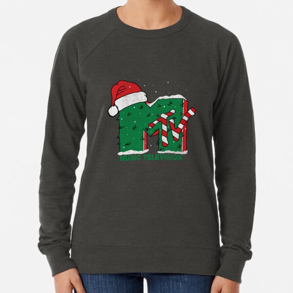 Item preview, MTV Christmas Vintage Santa Claus & Christmas Tree Logo designed and sold by FifthSun.