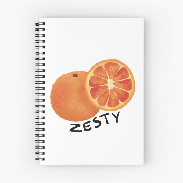 Item preview, Zesty - Punny orange illustration designed and sold by JosieMakesStuff.