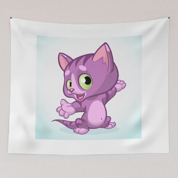 Item preview, Playful CartooFriendly Lime GrPlayful Purple Cartoon Kitten – Cute Pastel Cat Illustrationeen Cartoon Monster – Cute Kids Character Designn Monkey – Fun Relaxed Pose Illustration designed and sold by TeesHearts100.
