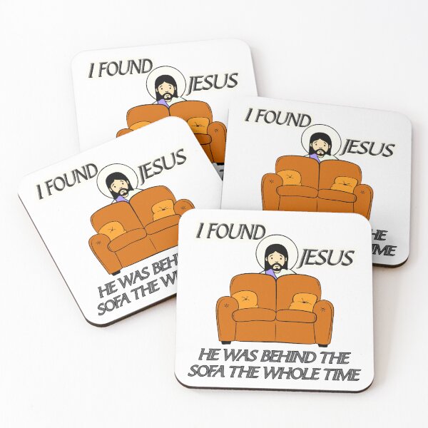 Item preview, I found Jesus, He was behind the sofa the whole time designed and sold by Dis-An-Dat.