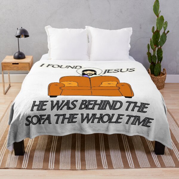 Item preview, I found Jesus, He was behind the sofa the whole time designed and sold by Dis-An-Dat.