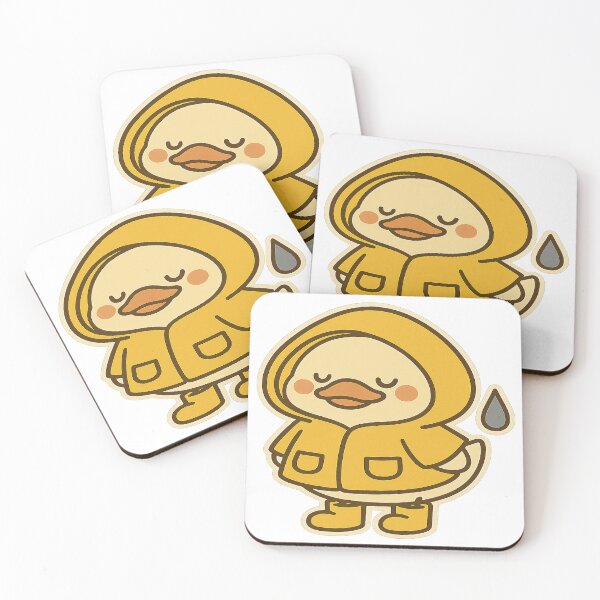 Item preview, Duck Wearing Raincoat and Boots designed and sold by ֍ NishlaArts ֍.