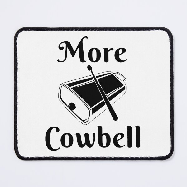 Item preview, More Cowbell designed and sold by Angry Swan Designs.