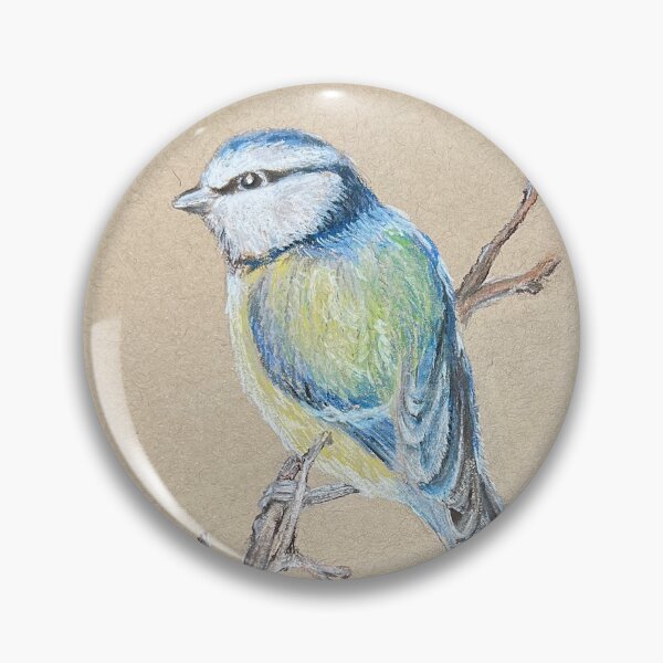 Item preview, Eurasian Blue Tit designed and sold by RaydiantHues.