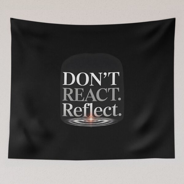 Item preview, Dont React Reflect designed and sold by Dilwish5.
