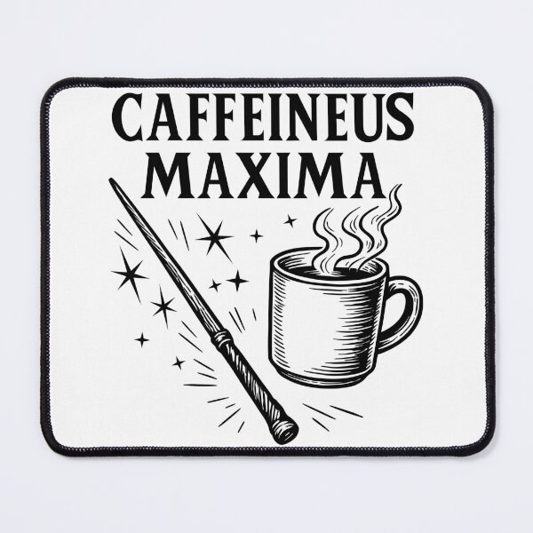 Item preview, Caffeineus Maxima, Spellbinding Coffee Magic Tee designed and sold by All DayTees.