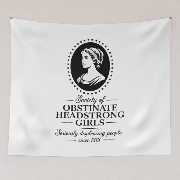 Item preview, Society Of Obstinate Headstrong Girls designed and sold by Angry Swan Designs.