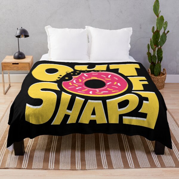 Item preview, Out of Shape - Creamy Doughnut Text Design designed and sold by Vector-Artist.