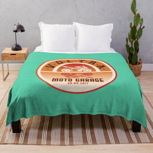 Item preview, Voltra Moto Garage Retro Logo designed and sold by richardmakerhub.