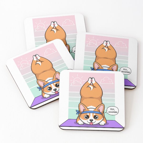 Item preview, Doga Master – Corgi Yoga Instructor designed and sold by Amir Faysal.