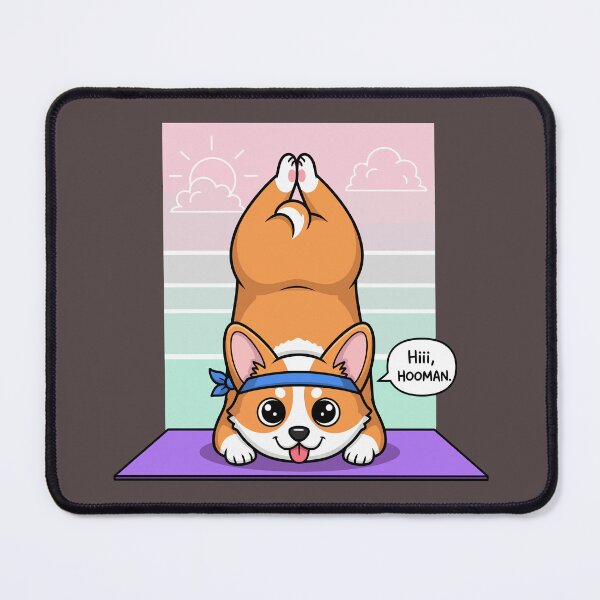 Item preview, Doga Master – Corgi Yoga Instructor designed and sold by Amir Faysal.