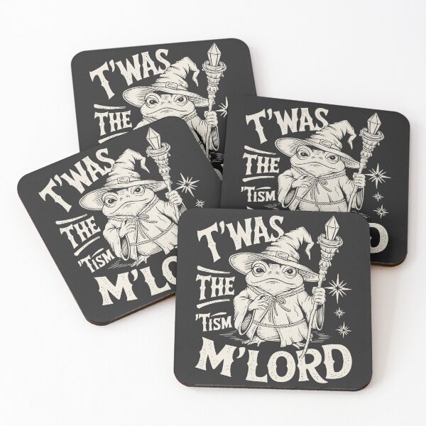 Item preview, T'was The 'Tism M'lord - Autism Awareness designed and sold by BeansterNL.