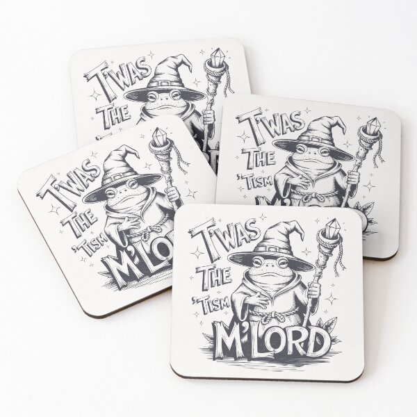 Item preview, T'was The 'Tism M'lord - Wizard Frog designed and sold by BeansterNL.