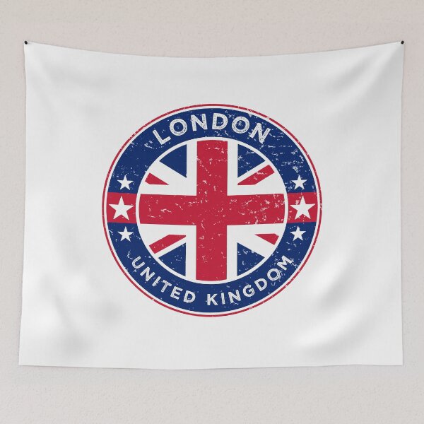 Item preview, London UK Union Jack Capital City  designed and sold by ArtByKatti.