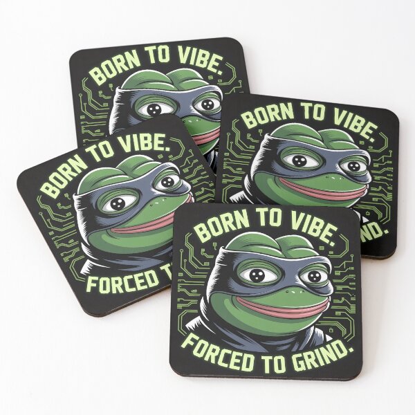 Item preview, Born to Vibe, Forced to Grind designed and sold by TeezyDezignes.