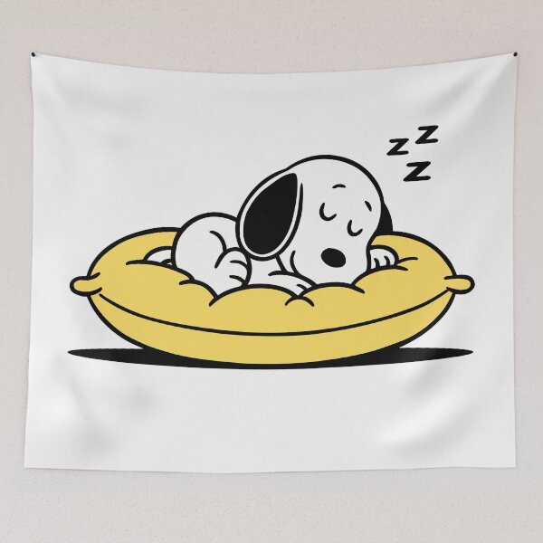 Item preview, Puppy sleeping peacefully on a pillow designed and sold by AFernandesDSG.