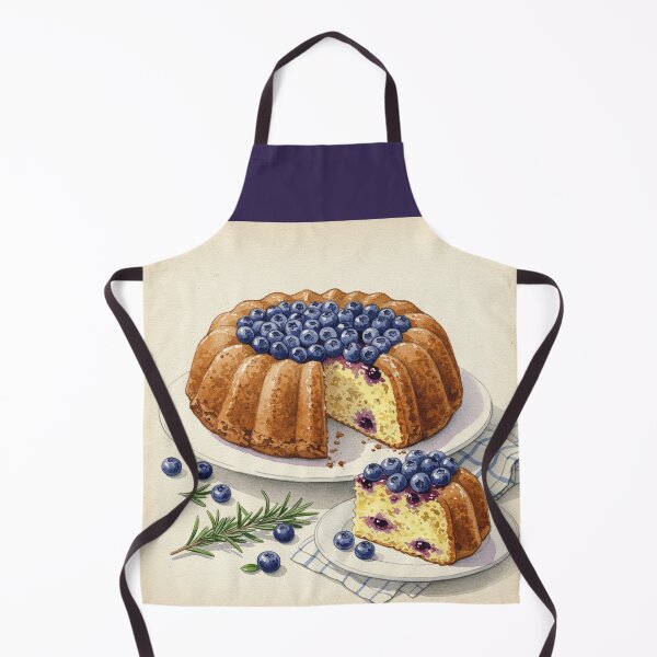 Item preview, Blueberry Bundt Cake – A Cozy Slice of Sweetness designed and sold by Pasteltone.