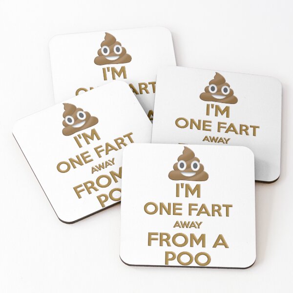 Item preview, I'm one fart away from a poo (2) designed and sold by Dis-An-Dat.