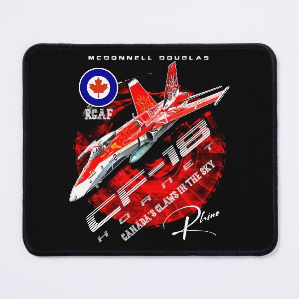 Item preview, CF-18 Hornet RCAF Fighter Jet – Military Aviation Gift designed and sold by Aerolovers.
