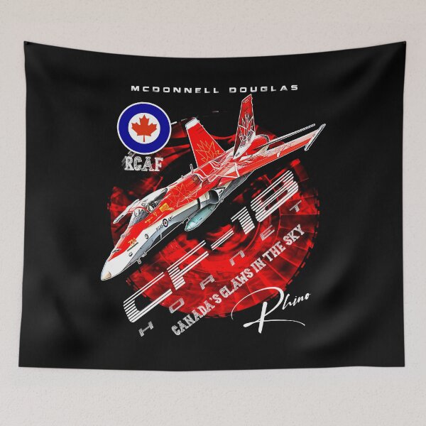 Item preview, CF-18 Hornet RCAF Fighter Jet – Military Aviation Gift designed and sold by Aerolovers.