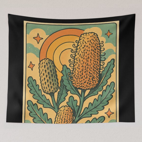 Item preview, Funny Western Australian Banksia designed and sold by DamioPolArt.