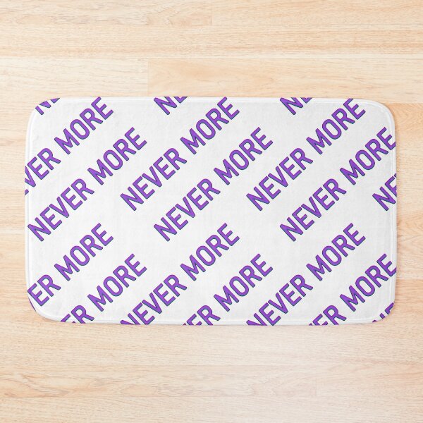 Item preview, Nevermore – Neon Typographic Seamless Pattern designed and sold by ThreadvectorCo.