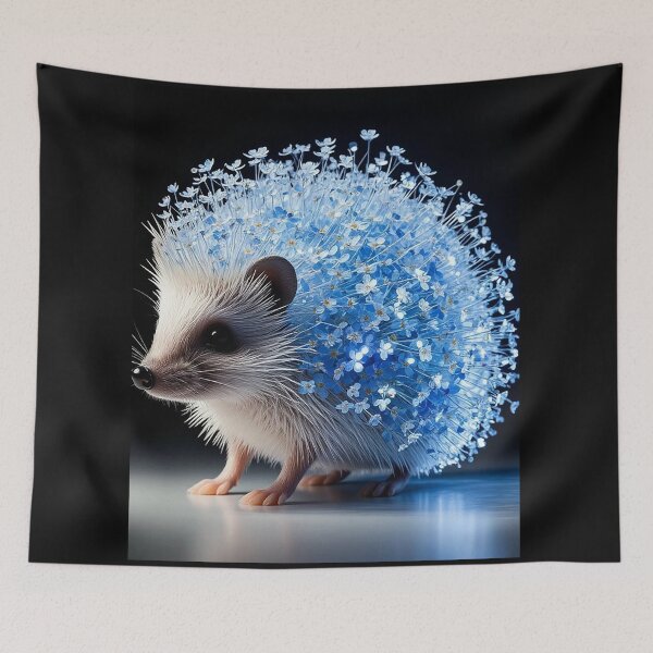 Item preview, flower hedgehog designed and sold by AmetistLight.
