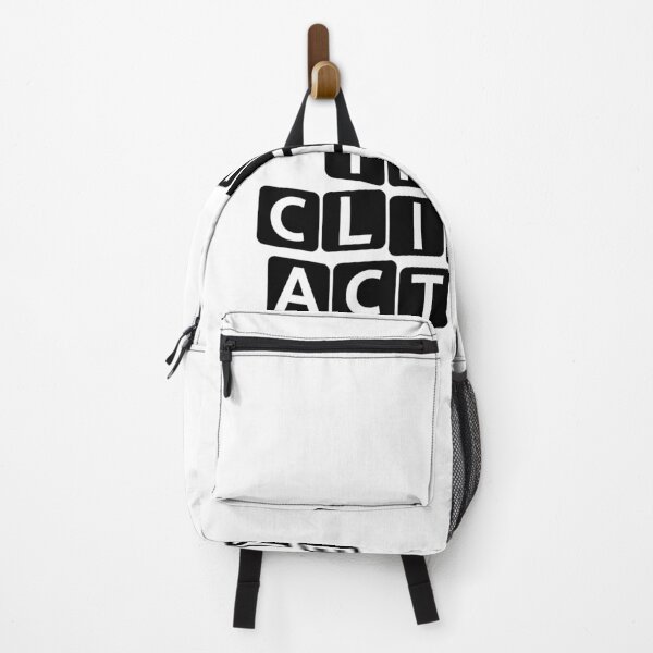 Item preview, Think Climate, Act Now designed and sold by Ninjacatoff.