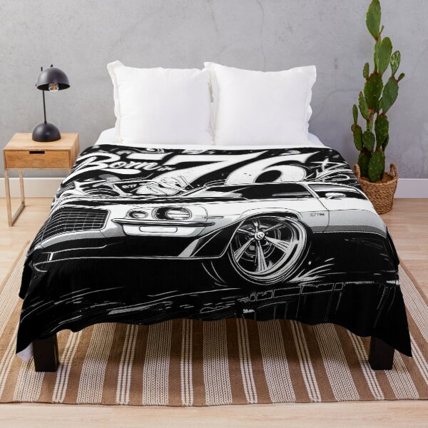 Item preview, Born in ’76 Camaro Z28 – Graffiti Muscle Car Art designed and sold by Pulse Creativity Designs.