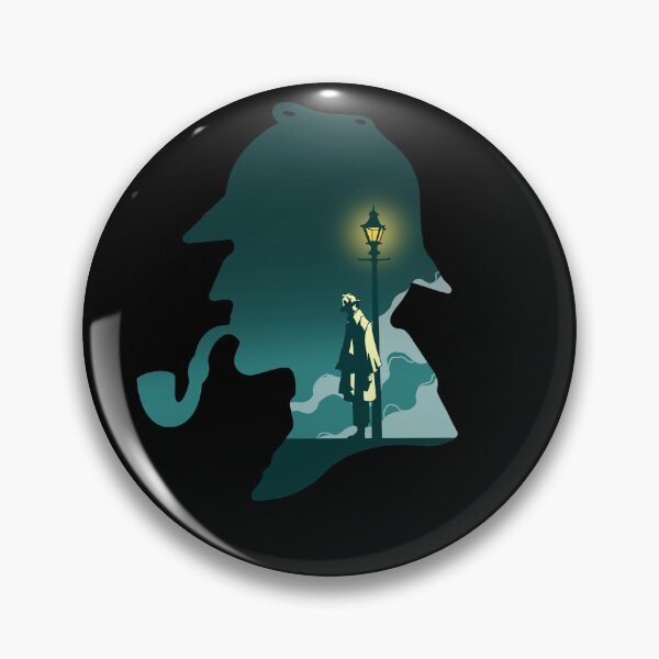Item preview, Sherlock Holmes Silhouette Art designed and sold by Artsilhouette.