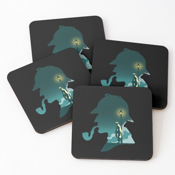 Item preview, Sherlock Holmes Silhouette Art designed and sold by Artsilhouette.