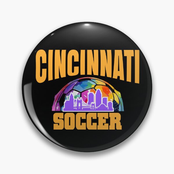 Item preview, Cincinnati Soccer City Skyline Cool Cincy  designed and sold by Colorfulman.