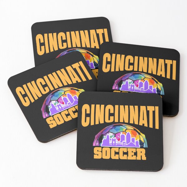 Artikelvorschau, Cincinnati Fußballstadt Skyline Cool Cincy entworfen und verkauft von Colorfulman.