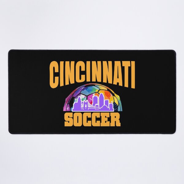 Item preview, Cincinnati Soccer City Skyline Cool Cincy designed and sold by Colorfulman.