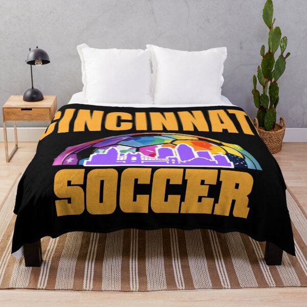 Item preview, Cincinnati Soccer City Skyline Cool Cincy designed and sold by Colorfulman.